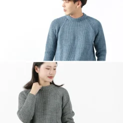 KERRY WOOLLEN MILLS Knits^/ 7G 1PLY fisherman rib crew neck knit