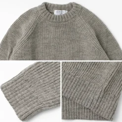 KERRY WOOLLEN MILLS Knits^/ 7G 1PLY fisherman rib crew neck knit