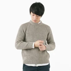 KERRY WOOLLEN MILLS Knits^/ 7G 1PLY fisherman rib crew neck knit