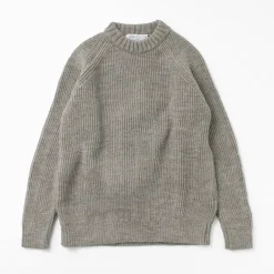KERRY WOOLLEN MILLS Knits^/ 7G 1PLY fisherman rib crew neck knit