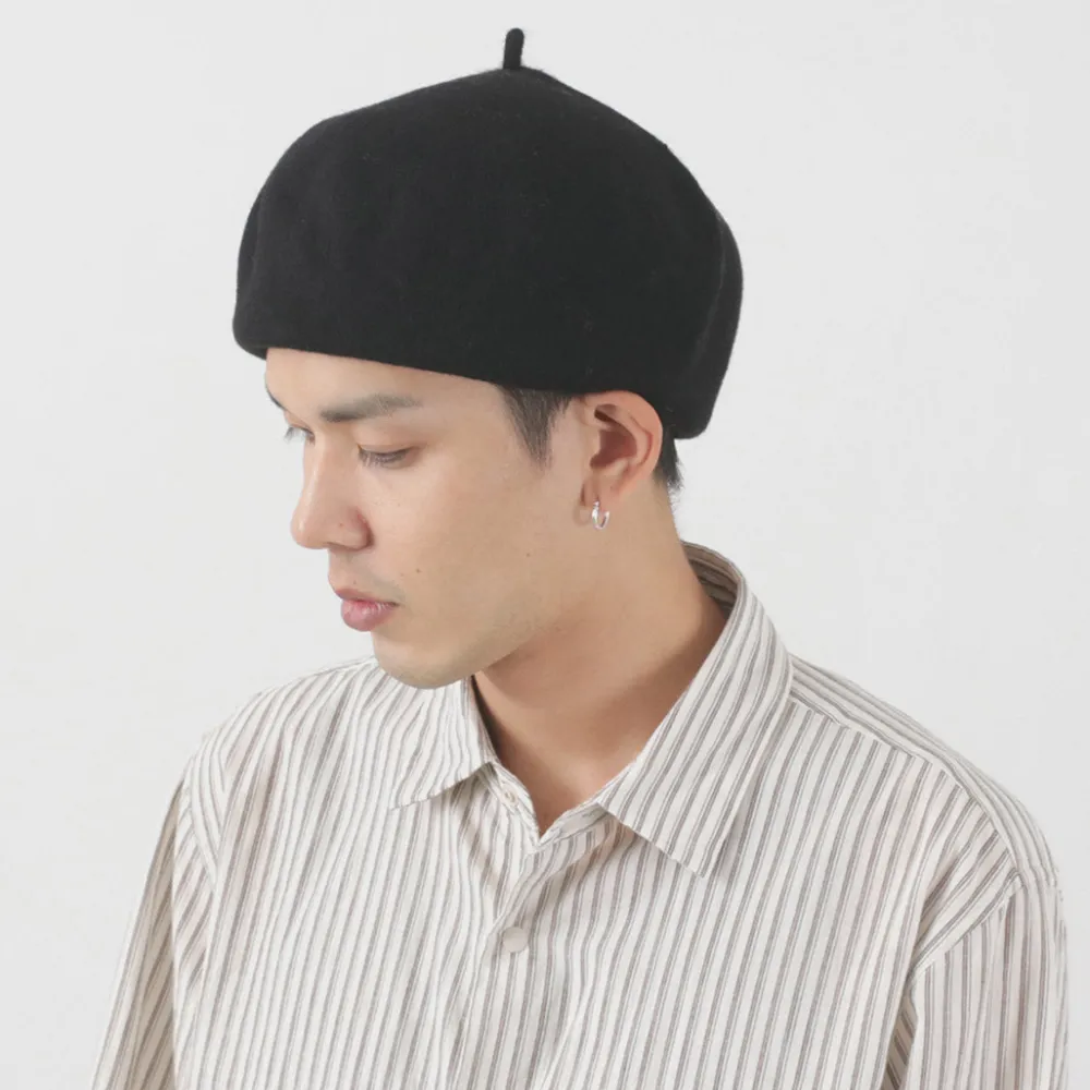 KOPKA Hats^/ Pure Merino Roll Up Beret