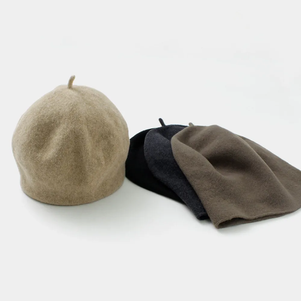 KOPKA Hats^/ Pure Merino Roll Up Beret