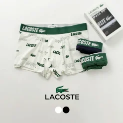 LACOSTE Underwear^/ Logo design 3-pack boxer shorts