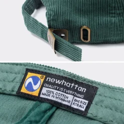 LET’S 功夫 Hats^/ Corduroy kung fu cap