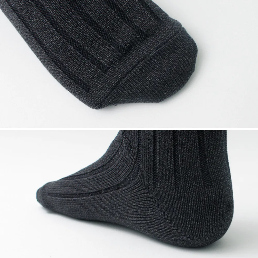 LIFE LONG BY GLEN CLYDE Socks^/ TS-1 Cotton and Cordura ribbed socks