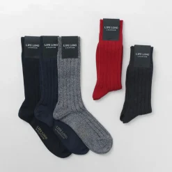 LIFE LONG BY GLEN CLYDE Socks^/ TS-1 Cotton and Cordura ribbed socks