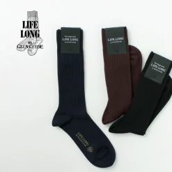 LIFE LONG BY GLEN CLYDE Socks^/ TS-5 Cotton and Cordura Rib Socks