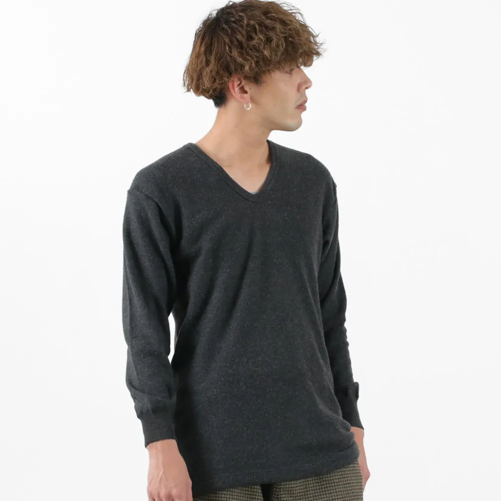 LOCALINA MERIYASU T-Shirts^/ U-Neck Cashmere Blend Long Sleeve Inner