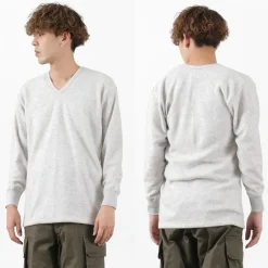 LOCALINA MERIYASU T-Shirts^/ U-Neck Cashmere Blend Long Sleeve Inner