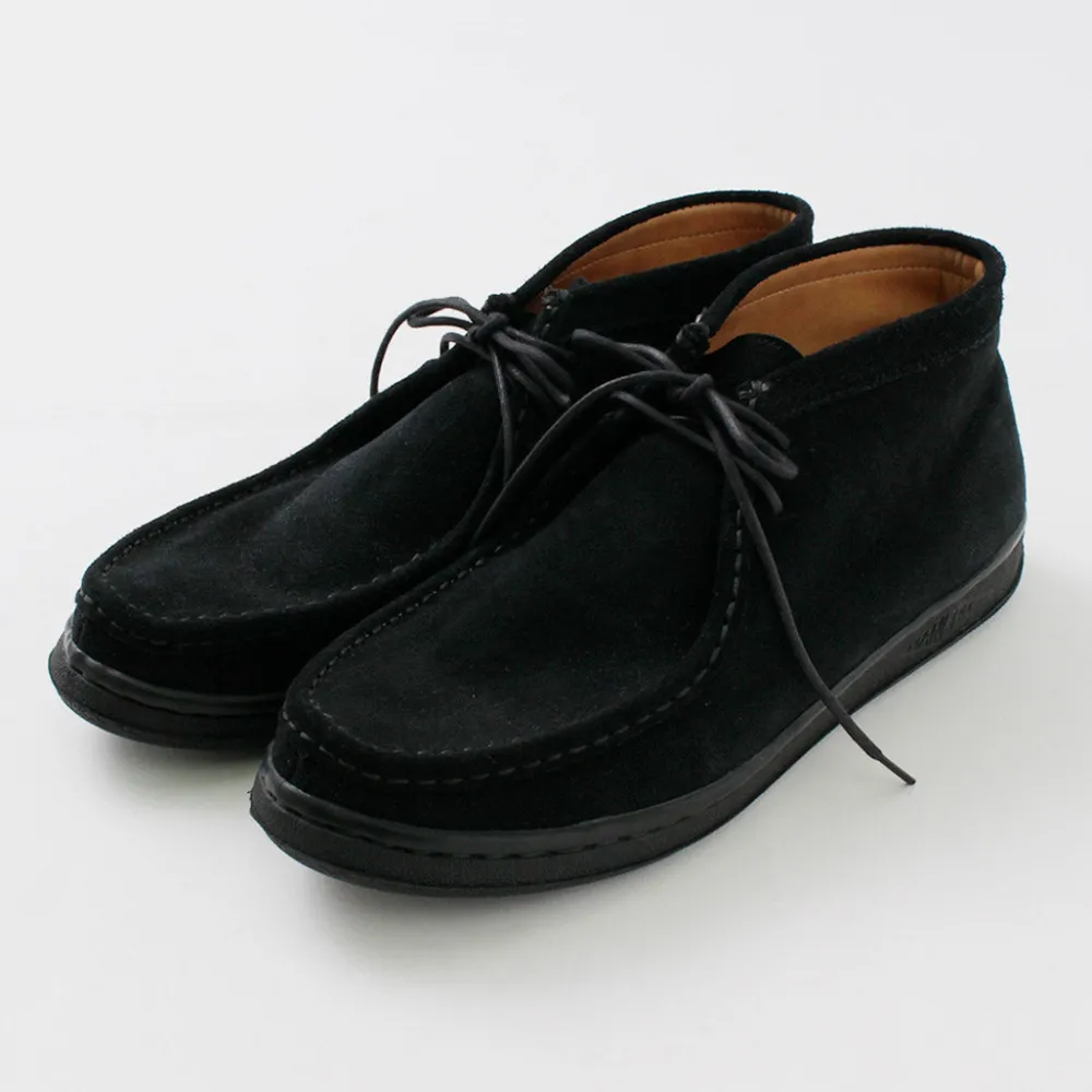 MANEBU Leather Shoes & Boots^/ Boomid Suede Chukka Shoes