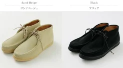 MANEBU Leather Shoes & Boots^/ Boomid Suede Chukka Shoes