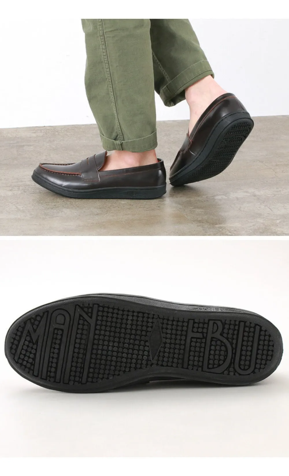 MANEBU Sneakers^/ VOVO FACE SKINLeather shoes
