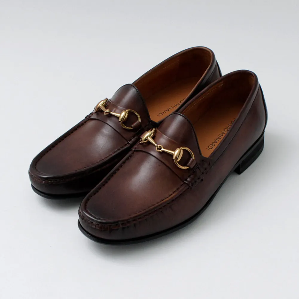 MARIO MINARDI Leather Shoes & Boots^/ Bit Loafers