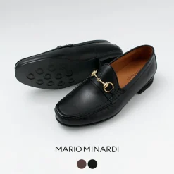 MARIO MINARDI Leather Shoes & Boots^/ Bit Loafers
