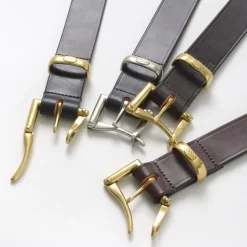 MARTIN FAIZEY Belts^/ 1.5 inch (38mm) Quick Release Belt Leather Belt
