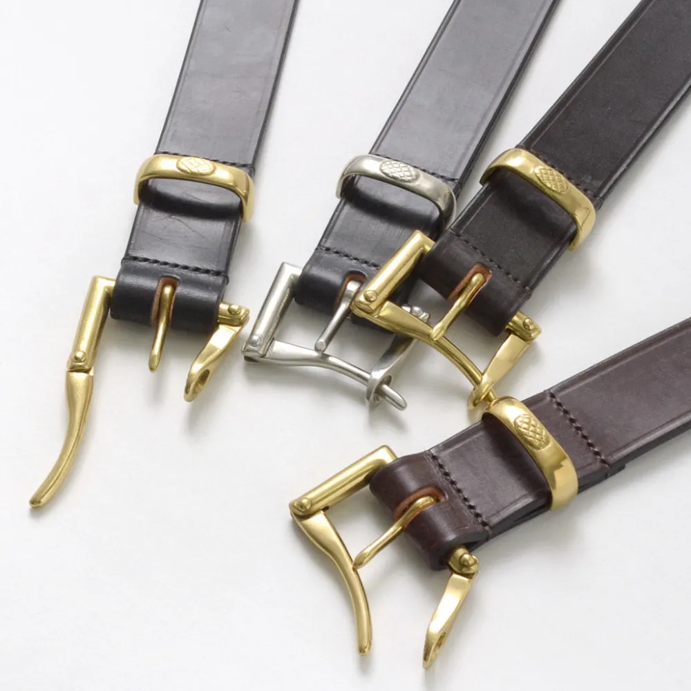 MARTIN FAIZEY Belts^/ 1.5 inch (38mm) Quick Release Belt Leather Belt