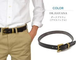MARTIN FAIZEY Belts^/ 1.25 inch (30mm) quick release leather belt