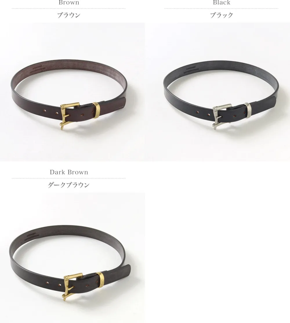 MARTIN FAIZEY Belts^/ 1.0 inch (25mm) Quick Release Belt Leather Belt