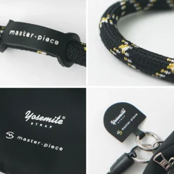 MASTER-PIECE Other Goods^/ YOSEMITE STRAP× Drawstring & Mobile Strap black
