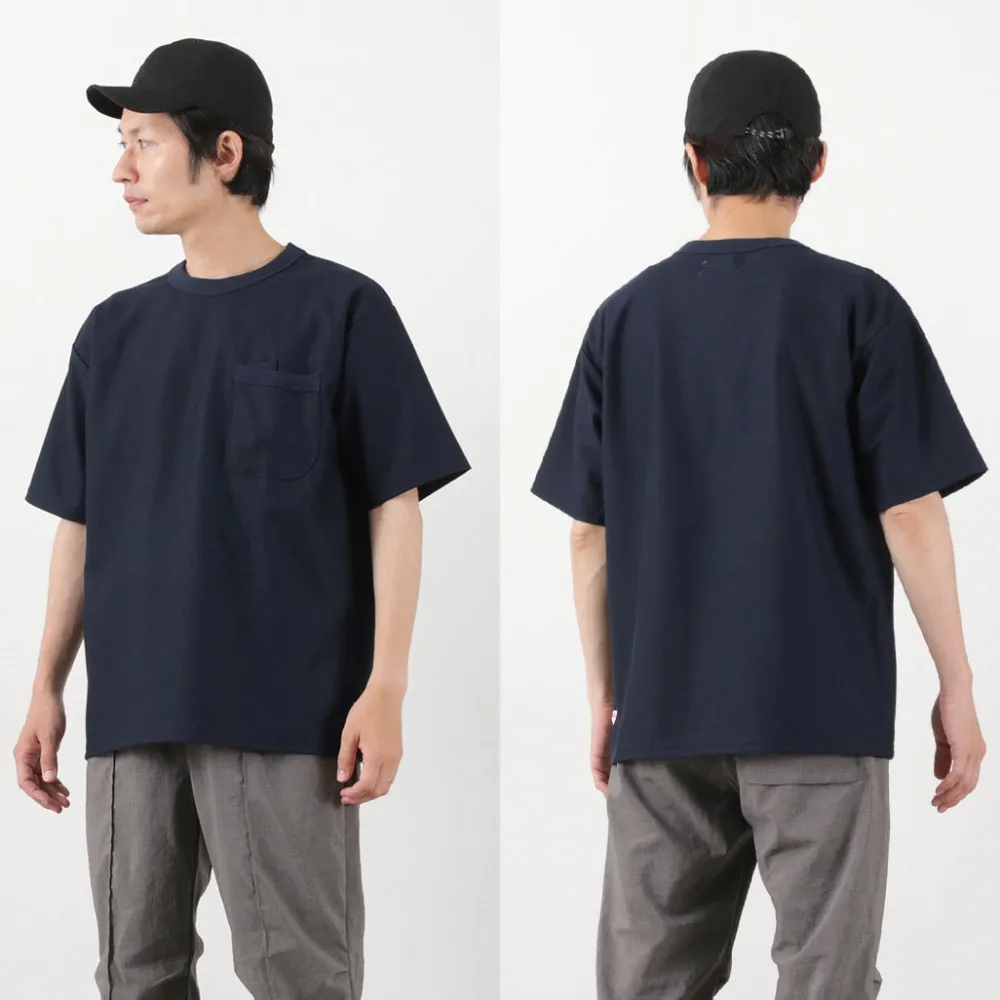 MELPLE T-Shirts^/ Honeycotech The USEFUL Pocket S/S