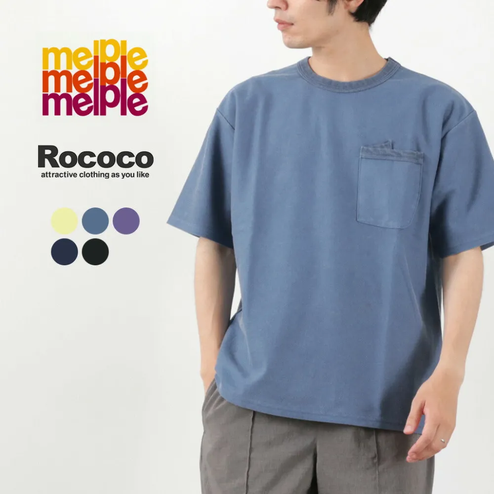 MELPLE T-Shirts^/ Honeycotech The USEFUL Pocket S/S