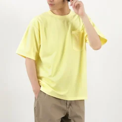 MELPLE T-Shirts^/ Honeycotech The USEFUL Pocket S/S
