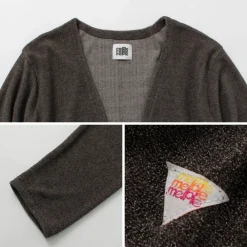 MELPLE Cardigans^/ Pile Bolero