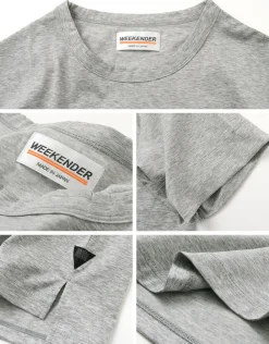 MELPLE T-Shirts^/ Weekender Crew Neck TEE