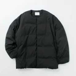 MIFFEW Down Wear^/ Collarless Over Down Jacket black
