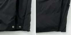 MIFFEW Down Wear^/ Collarless Over Down Jacket black