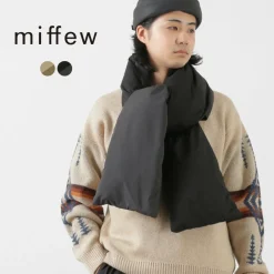 MIFFEW Scarfs^/ Reversible Down Muffler