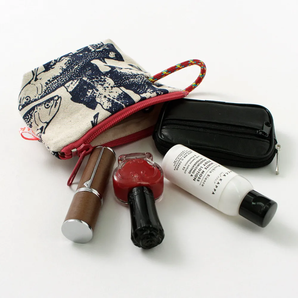 MIKAMI Other Bags^/ Canvas Camping Pouch 5 red