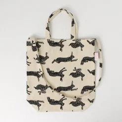 MIKAMI Tote Bags|Shoulder Bags^/ Cotton twill sling tote bag