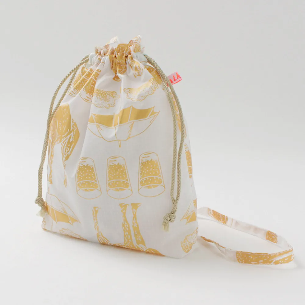 MIKAMI Shoulder Bags^/ Printed Nylon Drawstring Bag Shoulder Bag