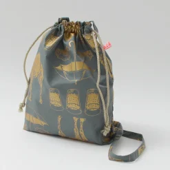 MIKAMI Shoulder Bags^/ Printed Nylon Drawstring Bag Shoulder Bag
