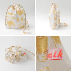 MIKAMI Shoulder Bags^/ Printed Nylon Drawstring Bag Shoulder Bag