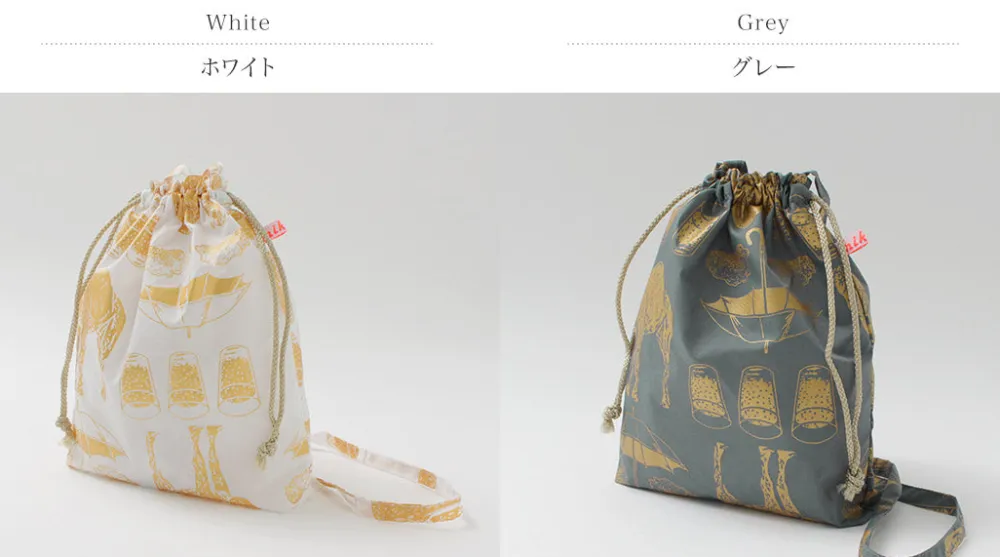 MIKAMI Shoulder Bags^/ Printed Nylon Drawstring Bag Shoulder Bag