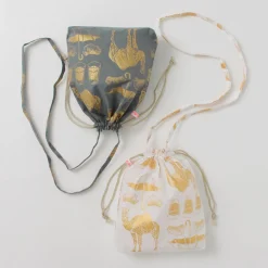 MIKAMI Shoulder Bags^/ Printed Nylon Drawstring Bag Shoulder Bag