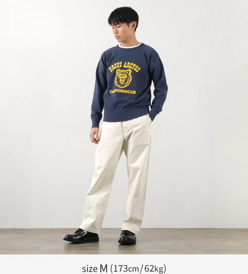 MIXTA Sweatshirts^/ URSUS ARCTOS raglan sleeve sweatshirt