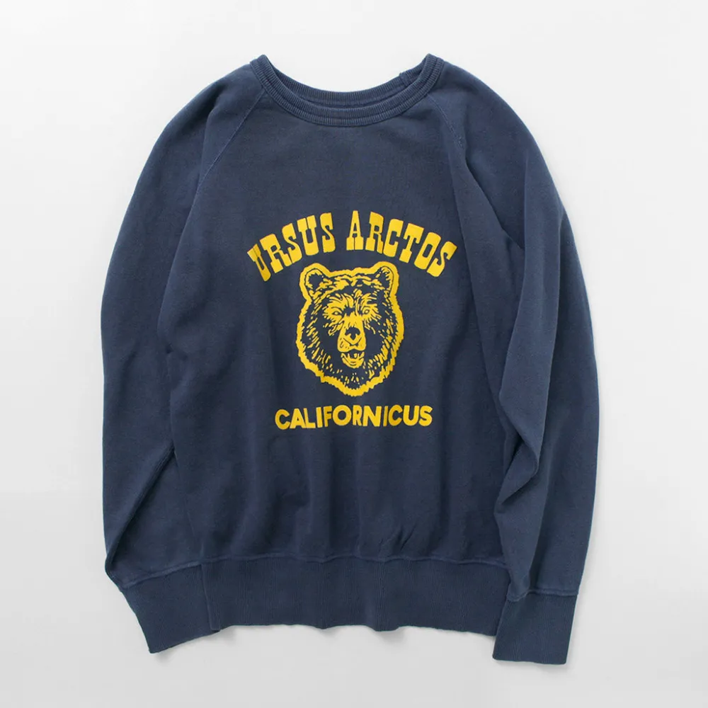 MIXTA Sweatshirts^/ URSUS ARCTOS raglan sleeve sweatshirt
