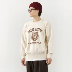 MIXTA Sweatshirts^/ URSUS ARCTOS raglan sleeve sweatshirt