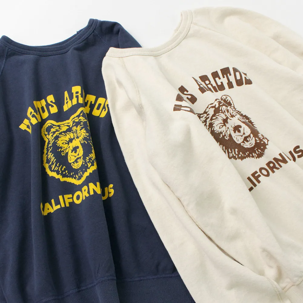 MIXTA Sweatshirts^/ URSUS ARCTOS raglan sleeve sweatshirt
