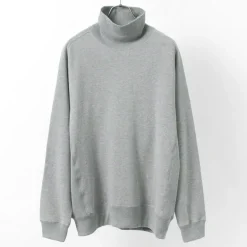 MOC T Sweatshirts^/ Bespoke Neon Hanging Lined High Neck PO gray