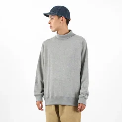 MOC T Sweatshirts^/ Bespoke Neon Hanging Lined High Neck PO gray