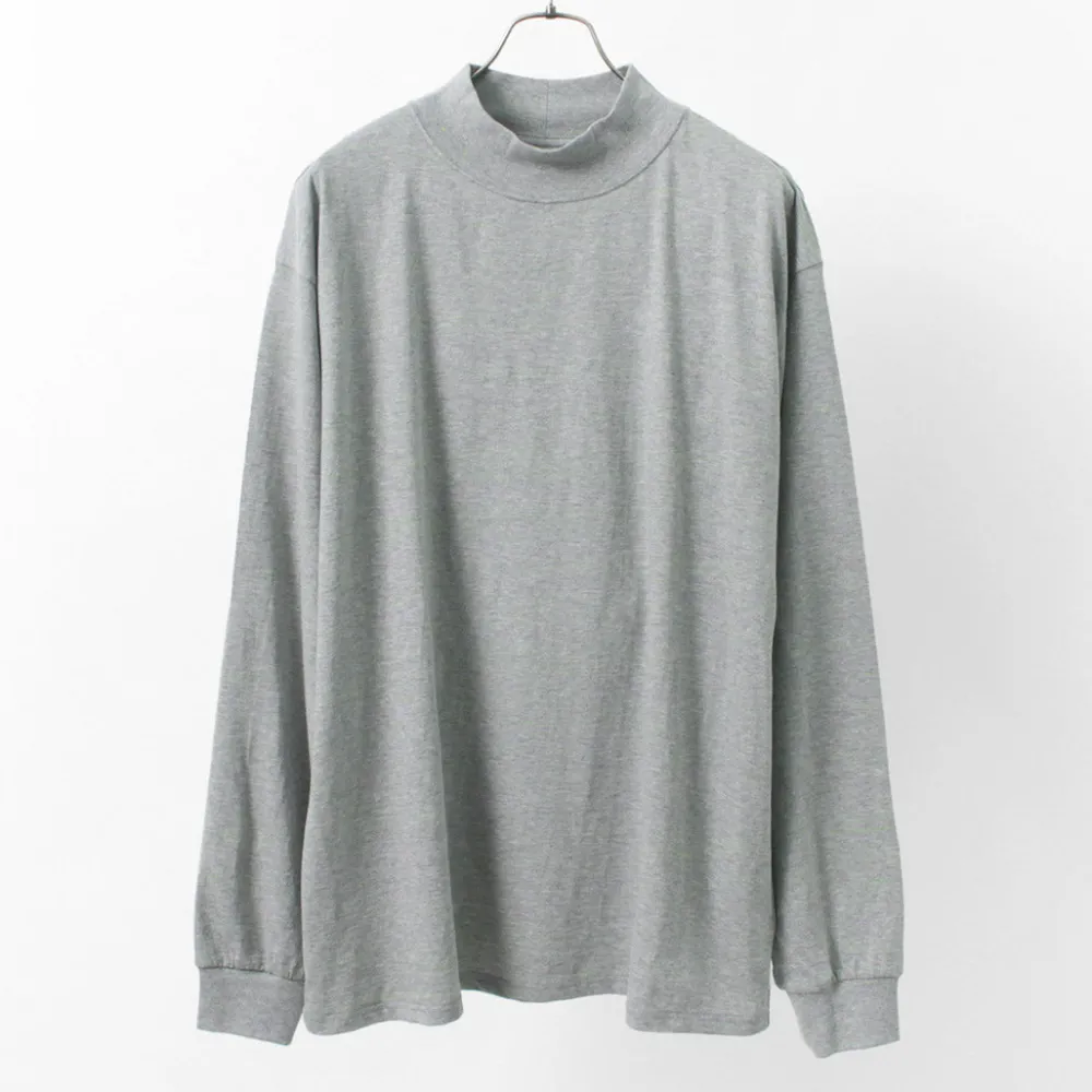 MOC T T-Shirts^/ Mock Neck L/S Tee