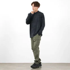 MOC T T-Shirts^/ Mock Neck L/S Tee