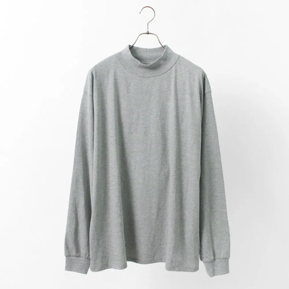 MOC T T-Shirts^/ Mock Neck L/S Tee