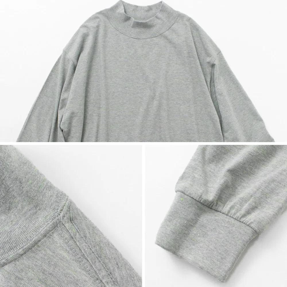 MOC T T-Shirts^/ Mock Neck L/S Tee