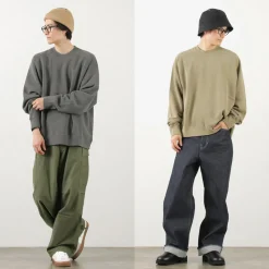 MOC T Sweatshirts^/ Neon Script Loopwheel Overdyed Raglan Long Sleeve Sweatshirt