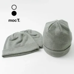 MOC T Hats^/ NEON SCRIPT REGULAR WEIGHT KNIT CAP gray